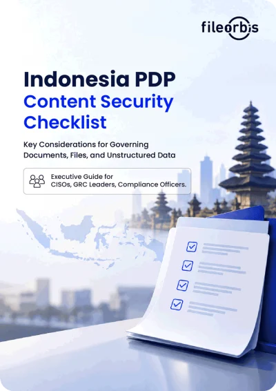 Indonesia PDP Content Security Checklist
