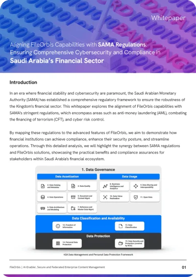 SAMA Regulations Alignment Whitepaper